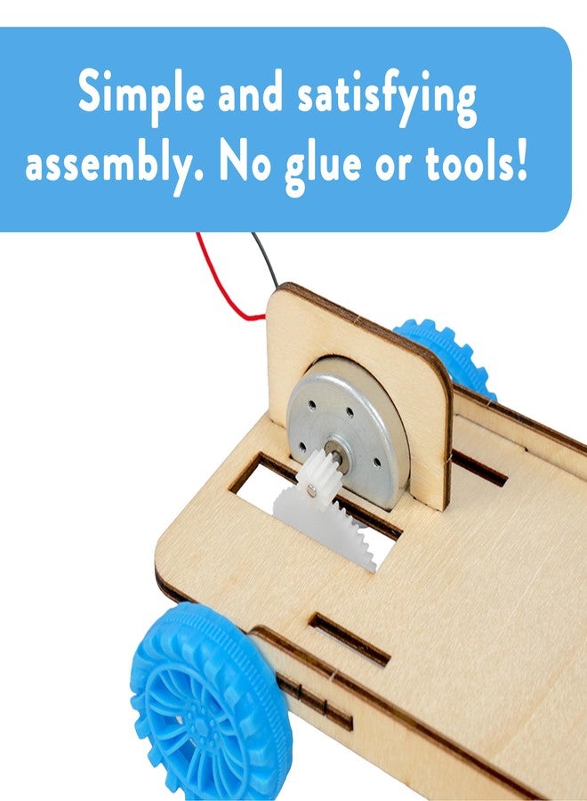 STEM Inventions STEM Kit - 3 DIY Car Projects Powered by Rubber Bands, a Solar Cell, and a Mousetrap - STEM Kits for Kids Ages 8-14 - Educational DIY Kit for Classroom, Homeschool, Science Projects, or Gifts - Image 3